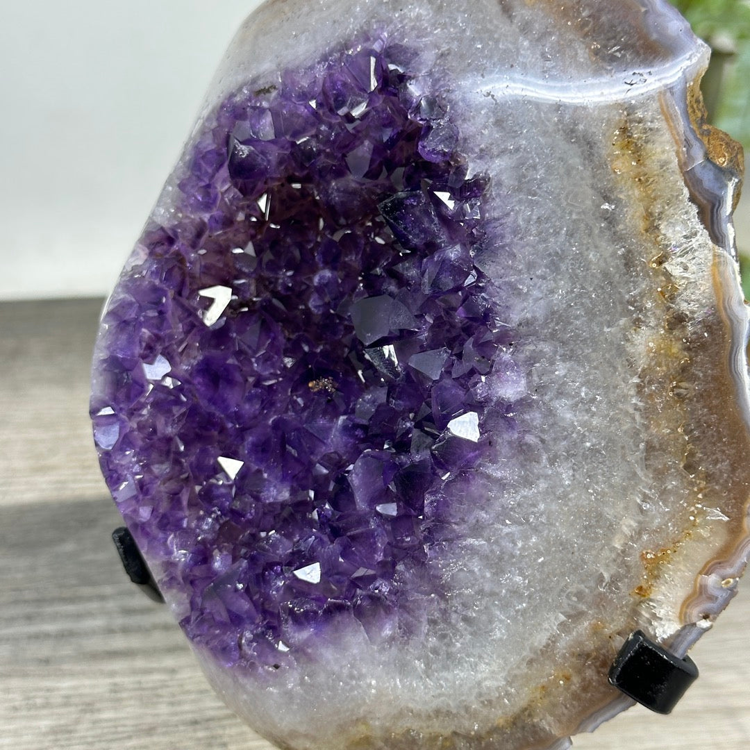 Stunning Amethyst Flower on Stand - MWS3307