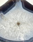 Large Natural Blue Banded Agate Slice - SLC0022
