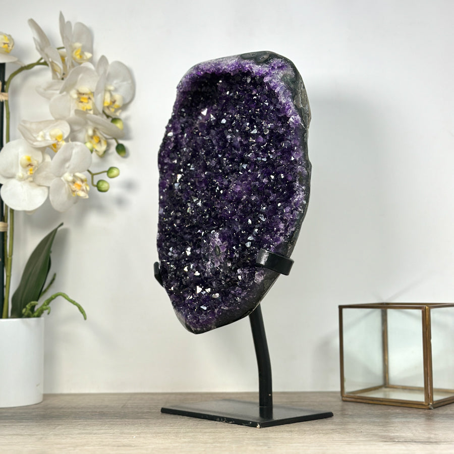 Huge Natural Uruguayan Amethyst Crystal Geode - MWS2600