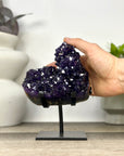 Natural Top Grade Amethyst Stalctite on Stand - MWS3372