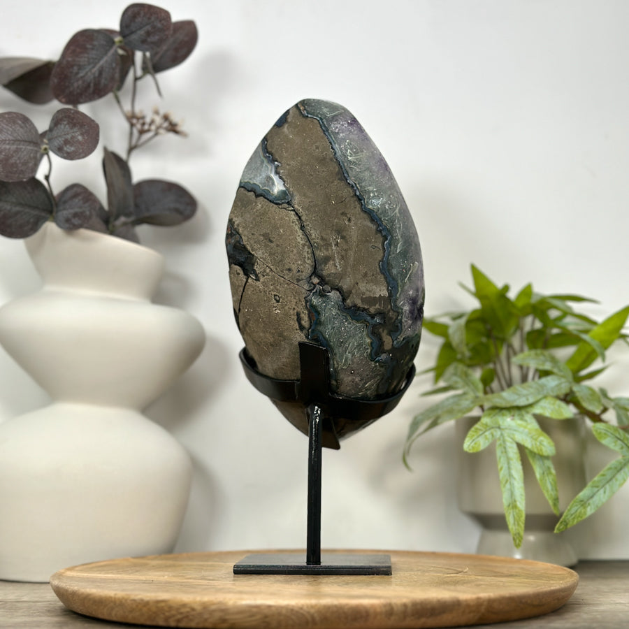 Natural Uruguayan Amethyst Crystal for Home Decor - MWS3074