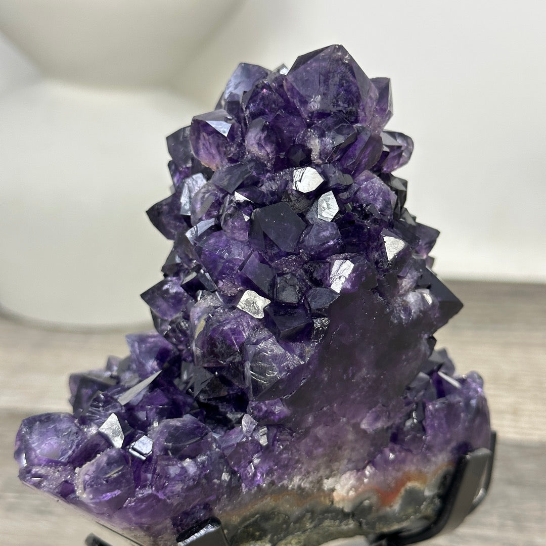 Natural Top Grade Amethyst Stalctite on Stand - MWS3370