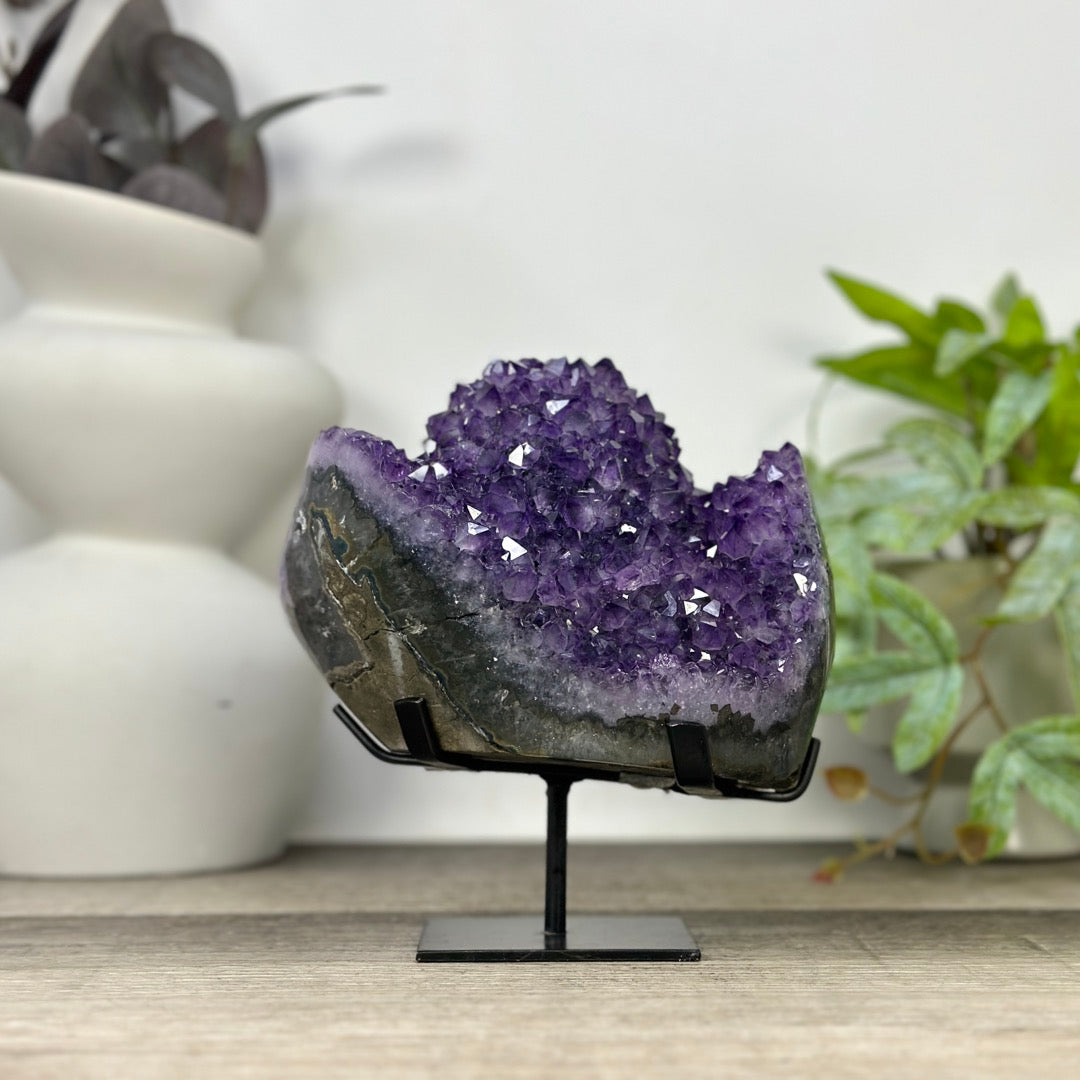 Natural Amethyst Crystal Cluster - MWS3305