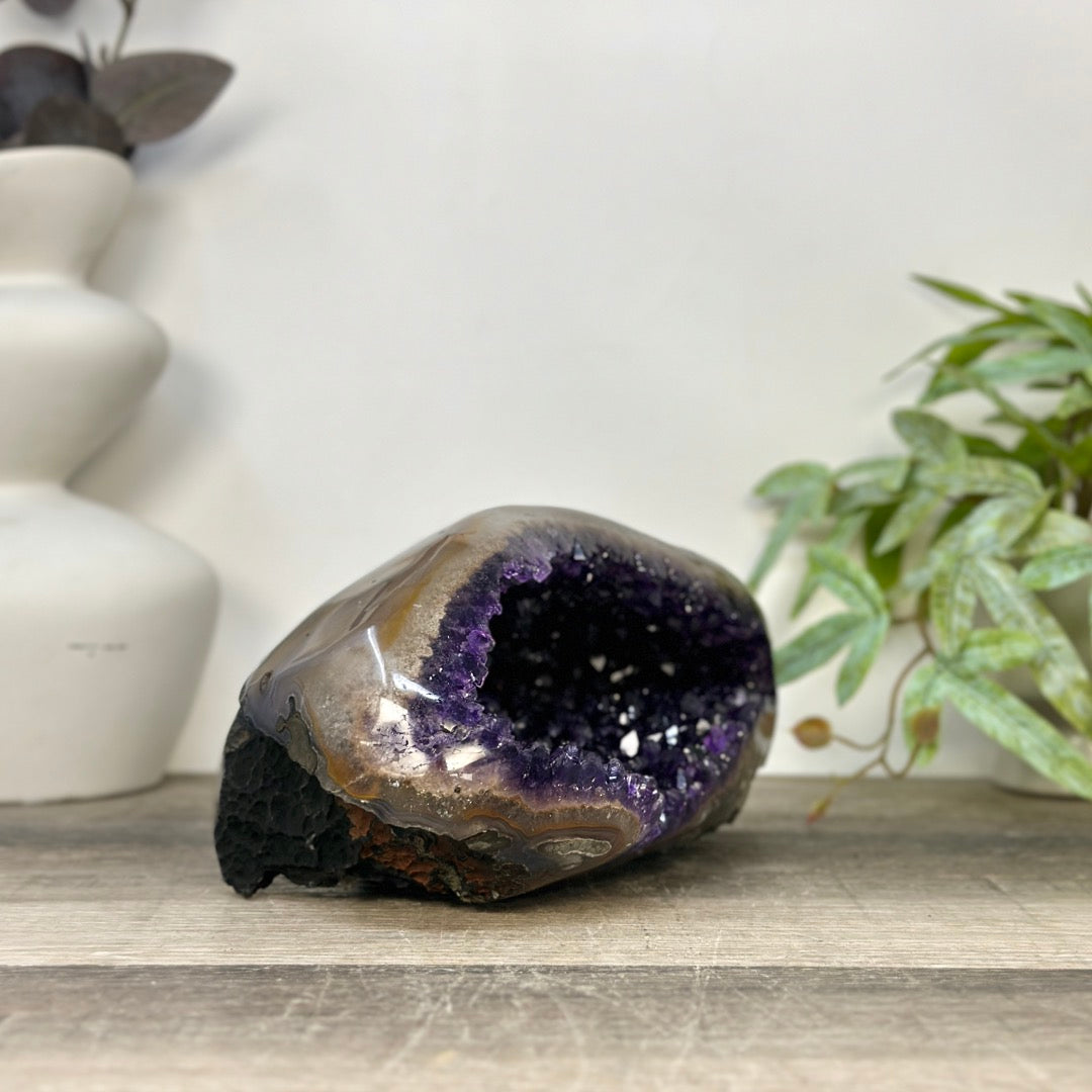 Top Quality Natural Amethyst Geode for Home Decor - STGE0068