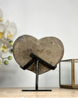 A Grade Natural Amethyst Stone heart - HST0258