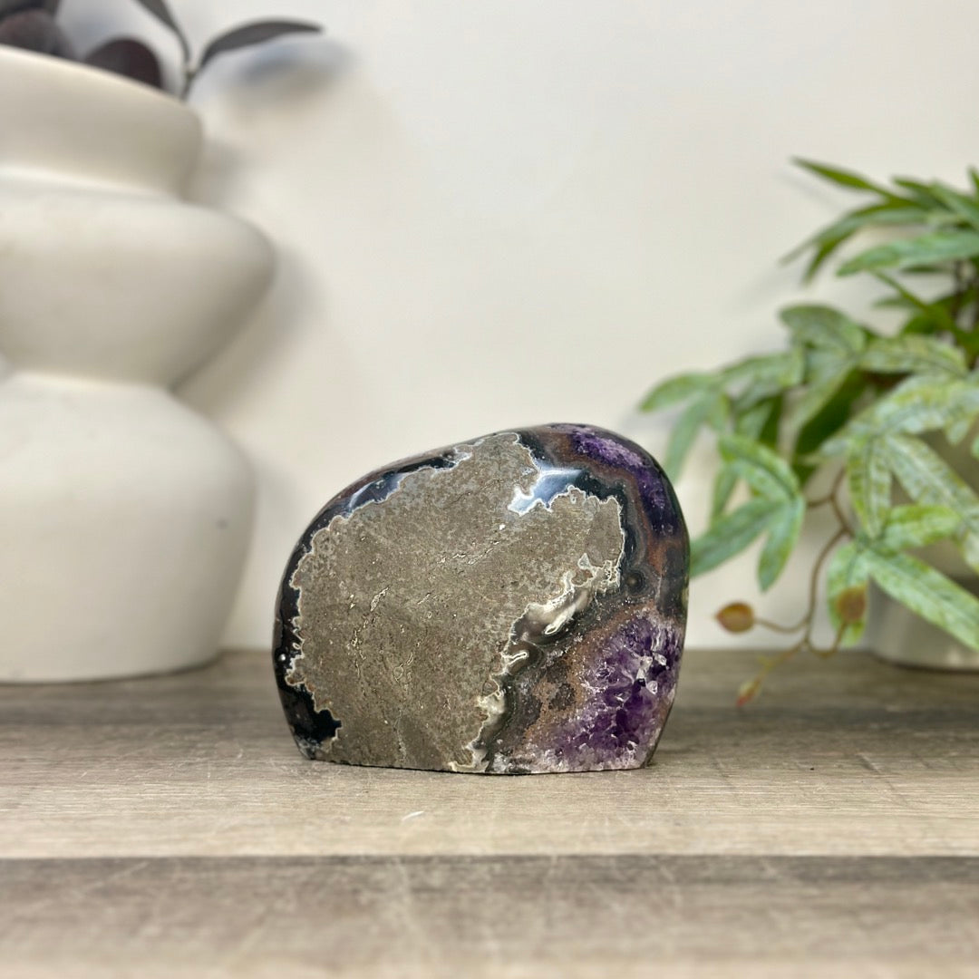 Natural Deep Purple Natural Amethyst Cathedral - CBP1415