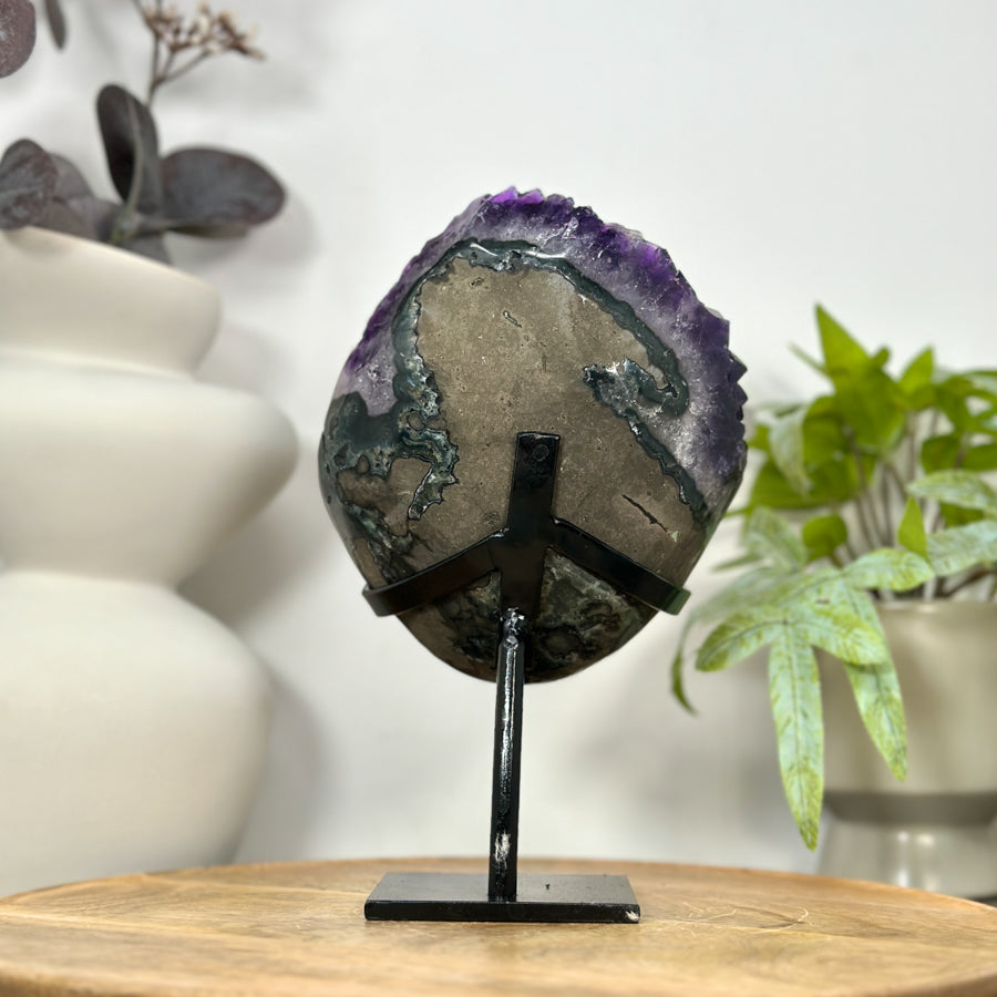 Top Quality Uruguayan Amethyst with Calcite Formations - MWS3052