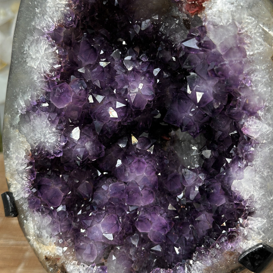 Natural Large Amethyst Geode Full of Stalactite Formations - MWS1420