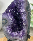 Natural Top Grade Amethyst Geode on Stand - MWS3258