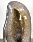 Natural Uruguayan Quartz Geode with Calcite formation Statement Piece - CBP1435