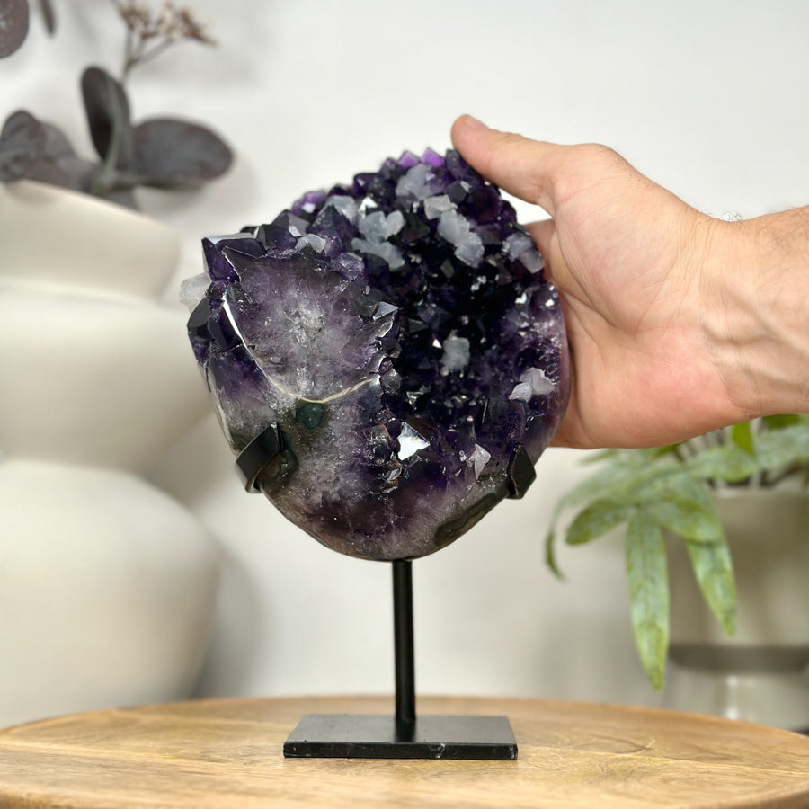 Top Quality Uruguayan Amethyst with Calcite Formations - MWS3052