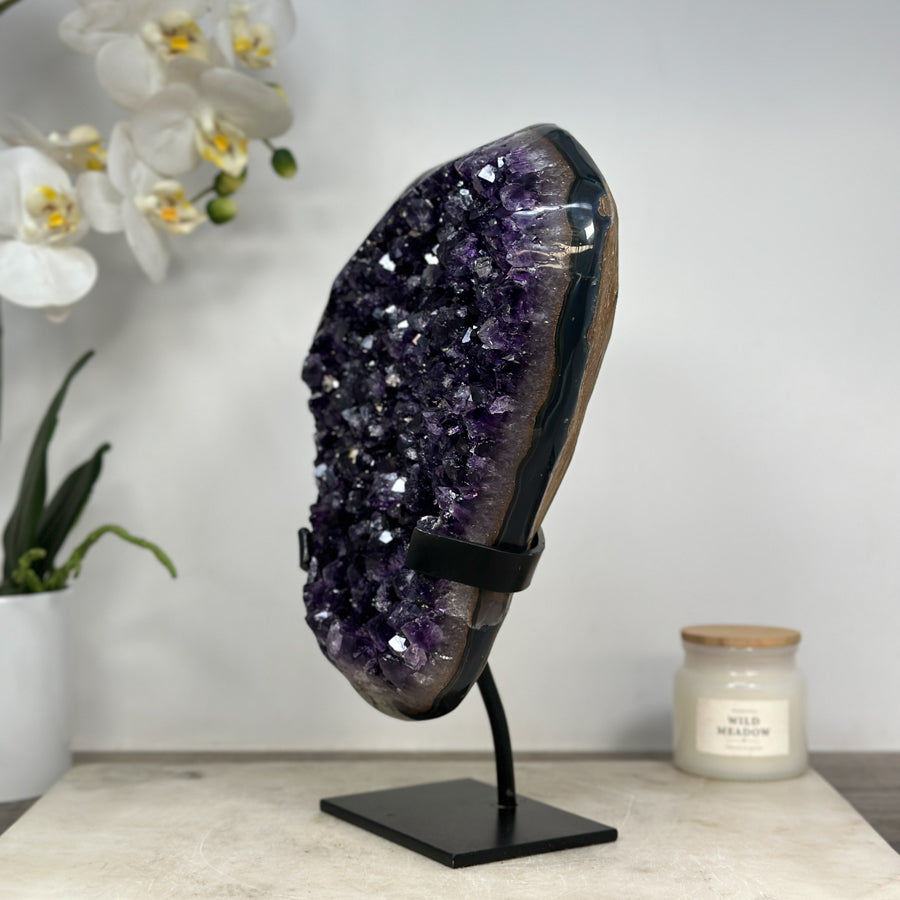 Large Natural Amethyst Crystal Cluster - MWS1407