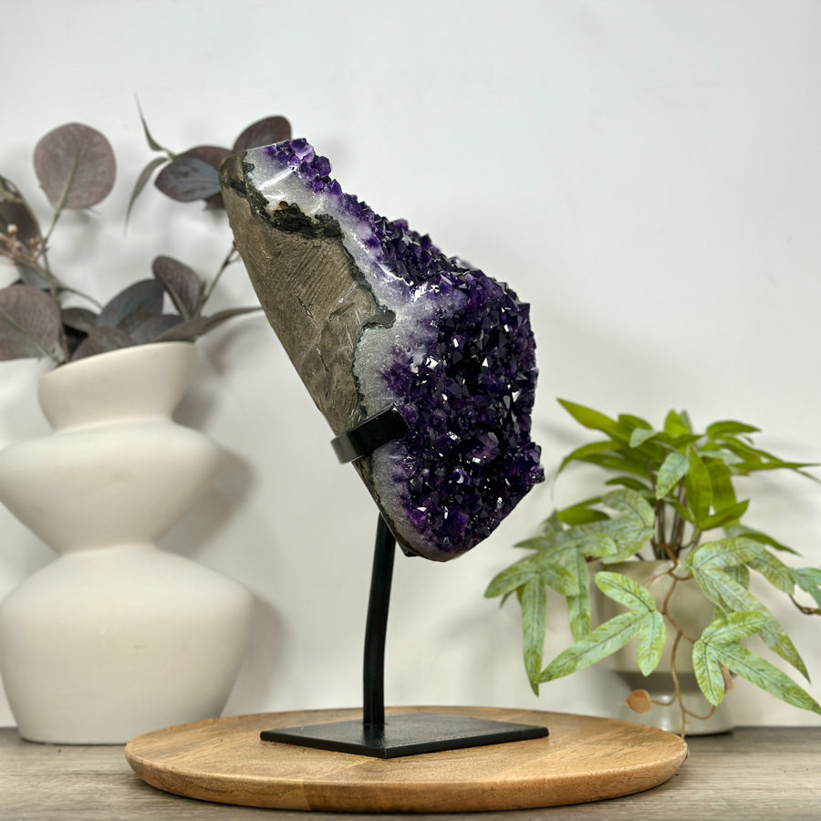 Unique Natural Amethyst Crystal Stone Specimen - MWS3127