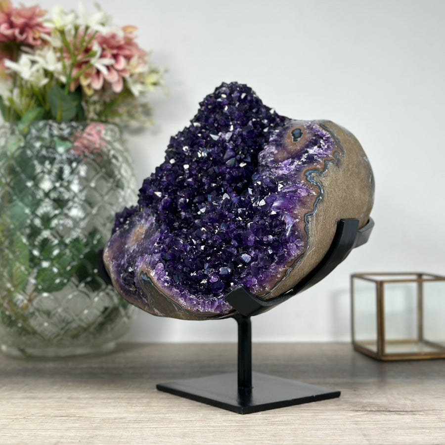 Large Stunning Amethyst Specimen, Perfect Home Centerpiece - MWS1232