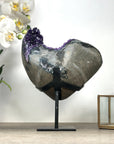 A grade Natural Uruguayan Amethyst Stone for Home Decor - MWS2343