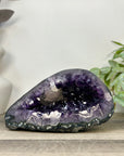 Top Quality Amethyst Geode with Calcite inclusion - STGE0070