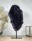 Deep Purple Natural Amethyst Druzy Cluster - MWS1794