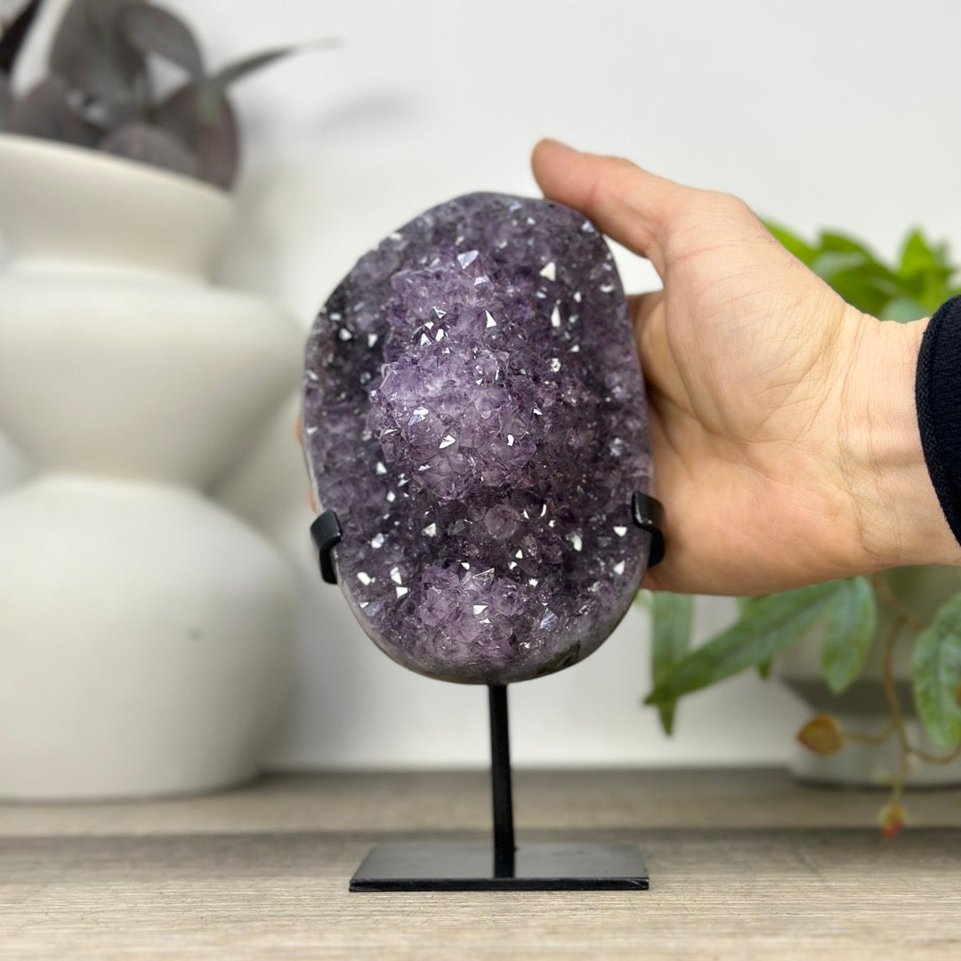 Uruguayan Amethyst Geode on Stand - MWS3303
