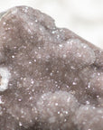 Natural Quartz Crystal Cluster with Calcite Formation - MWS0400