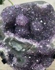 Amethyst Cluster with Shinny Crystals - MWS2200