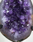 Spectacular Natural Amethyst Geode with Large Purple Crystals - MWS1446