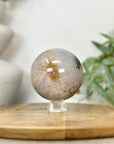 Natural Citrine Sphere Geode with Crystal Formation - SPH0231