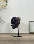 Uruguayan Amethyst Stone Heart Carving - HST0323
