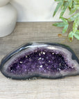 Large Natural Amethyst & Agate Stone Geode from uruguay - STGE0087