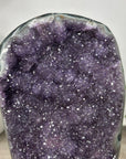 Natural Amethyst Specimen with Green Jasper Shell - MWS3231