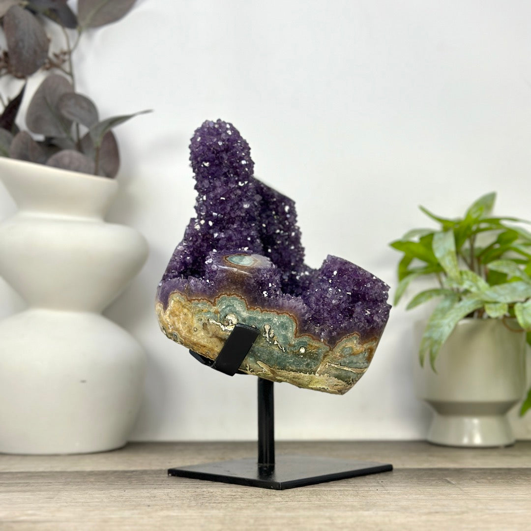 Collection Grade Amethyst Stalactite Formation - MWS3385