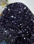 Deep Purple Amethyst Cathedral with Agate Inclusion - CBP1117