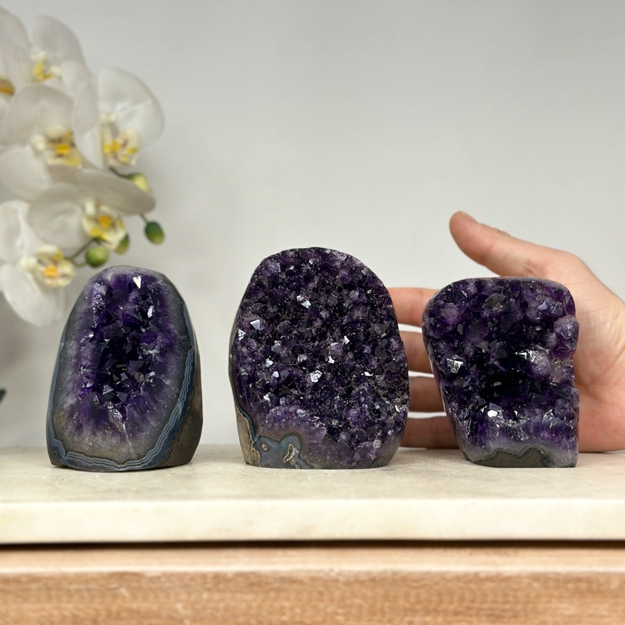 Amethyst Cathedrals Lot - AMLT0181