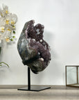 Huge Natural Lavander Amethyst Cluster with Calcite Formations - MWS2749