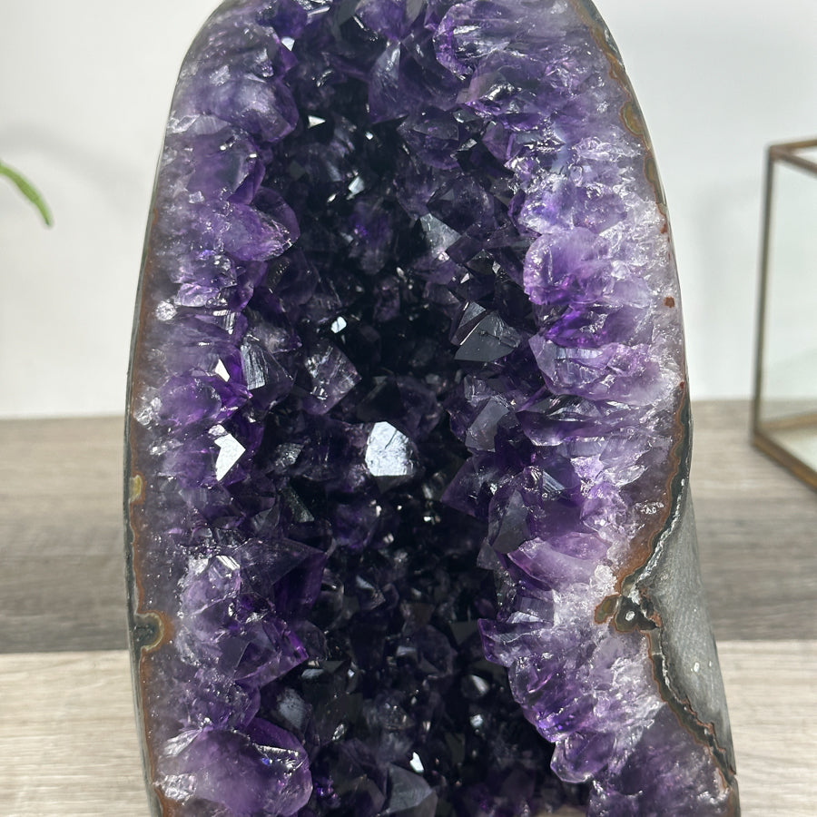 Amethyst Geode Crystal Cluster for Home or Office Display - CBP1237