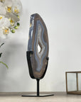 Stunning Blue Banded Agate Slice Portal - MWS2112