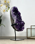 Amethyst Crystal Cluster with Large & Shinny Crystals - MWS2210