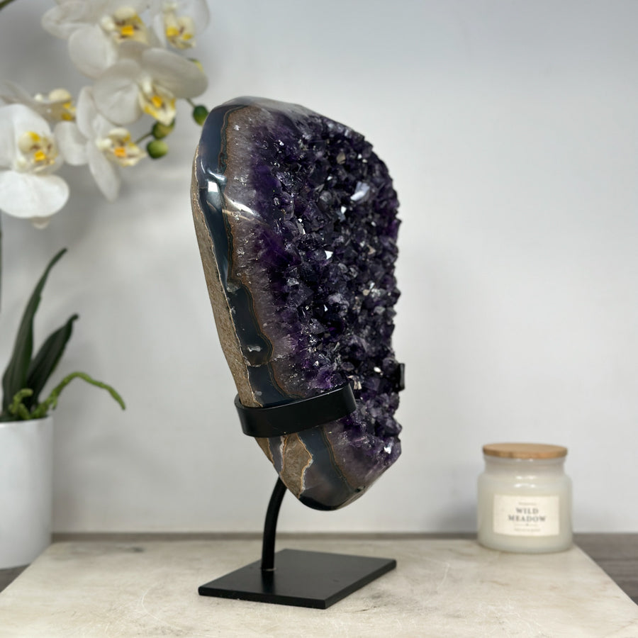 Large Natural Amethyst Crystal Cluster - MWS1407