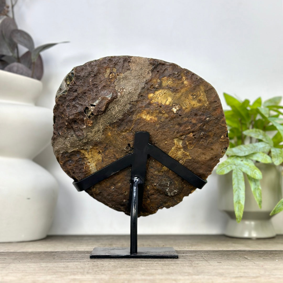 Top Grade Natural Amethyst Specimen on Metal Stand - MWS3359