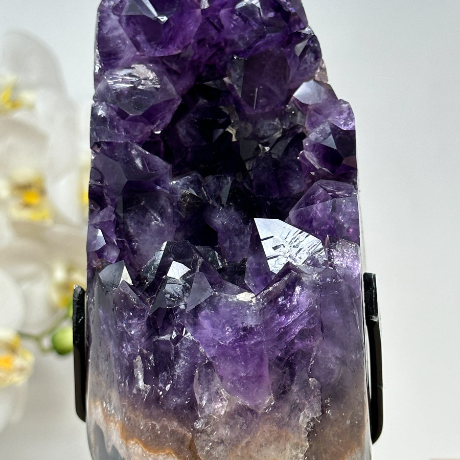 Natural Amethyst Crystal Formation - MWS1478