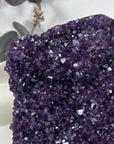 Top Quality Uruguayan Amethyst Specimen on Metal Stand - MWS3122