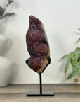 Natural Red Amethyst & Jasper Crystal for Decor - MWS3233