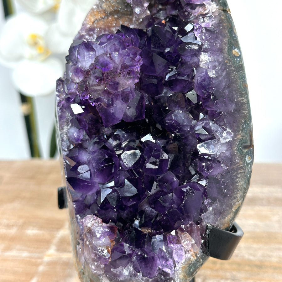 Natural Uruguayan Amethyst Crystal Specimen - MWS1444