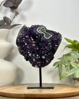 Top Grade Amethyst & Green Jasper Stalactite Formation - MWS3107