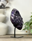 Large Natural Amethyst Specimen on Stand - MWS3275