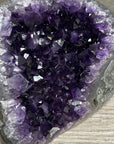 Amethyst Geode Crystal Cluster with Deep Purple Points - CBP1221