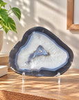 XL Blue Banded Agate Slice - SLC0025