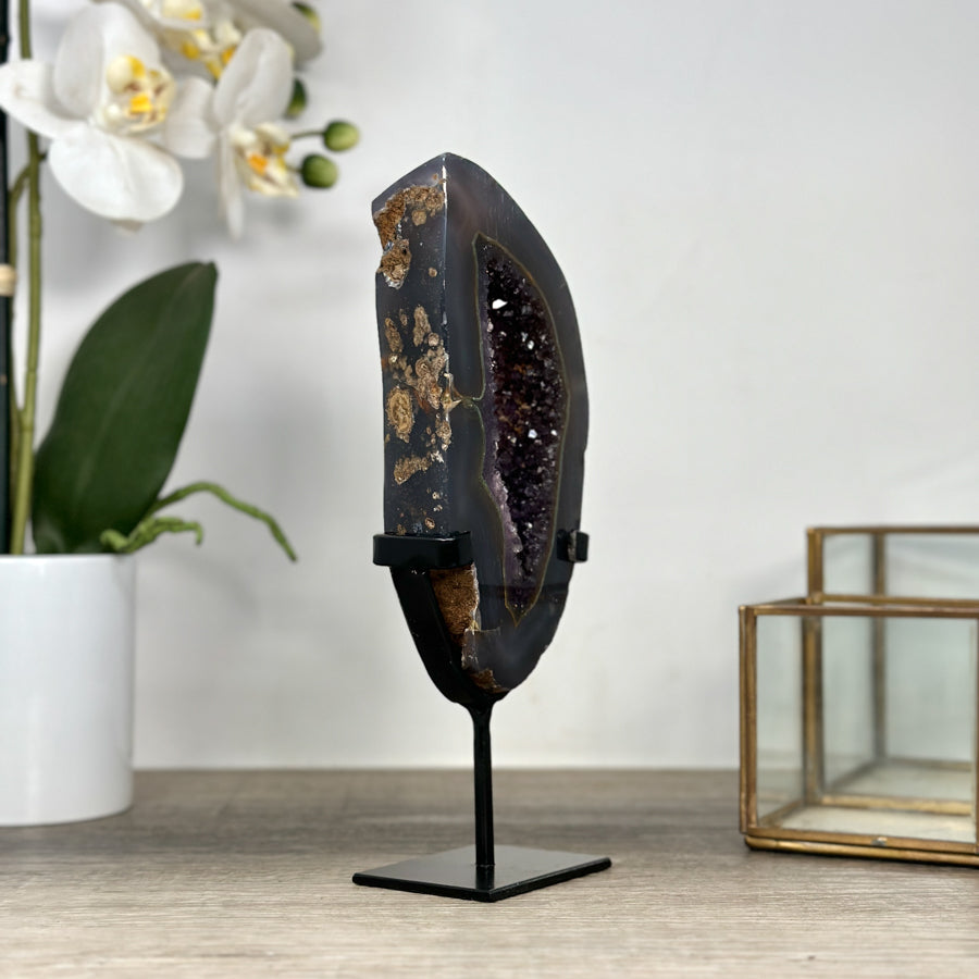 Natural Agate &amp; Amethyst Portal - MWS2226