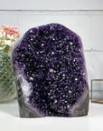Large Natural Amethyst Cathedral Geode from Uruguay – Self Standing Cut Base Display Piece - CBP1202