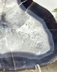 Natural Blue Banded Agate Slice - SLC0020