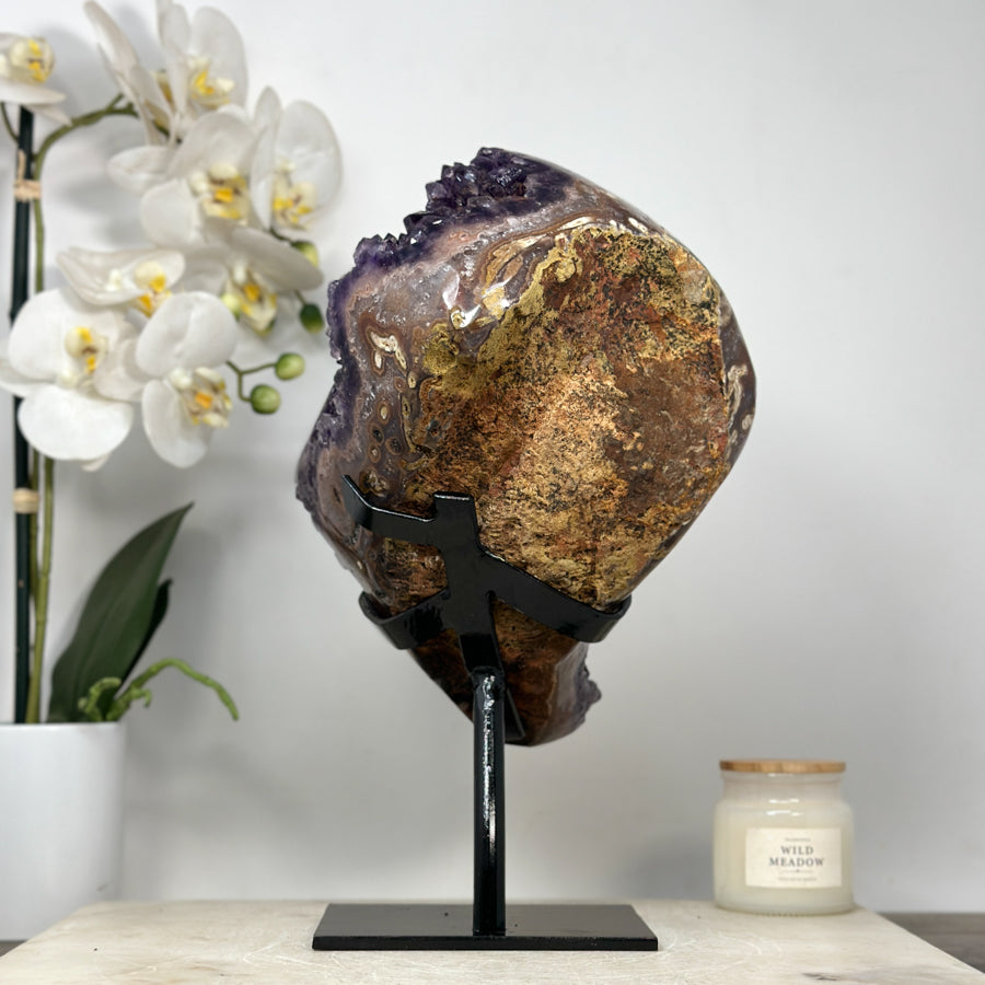 A+ Grade Natural Amethyst Crystal Specimen - MWS2045